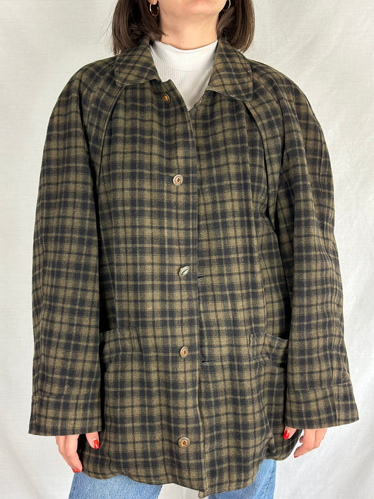 Vintage Plaid Jacket