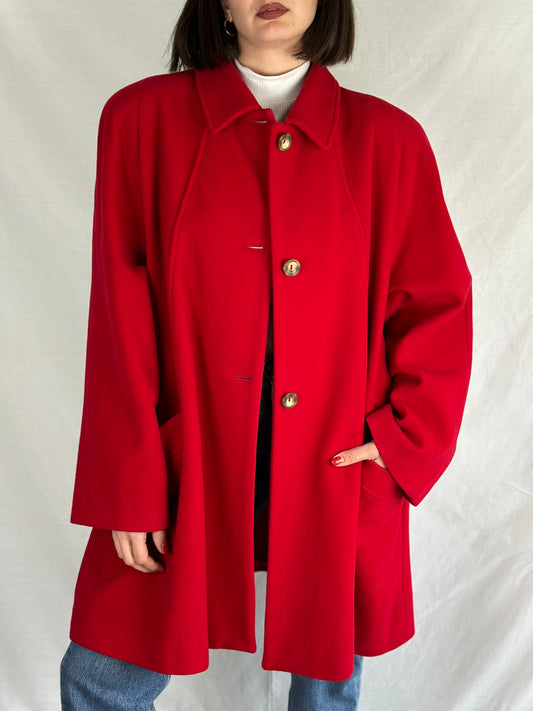 Red Vintage Coat