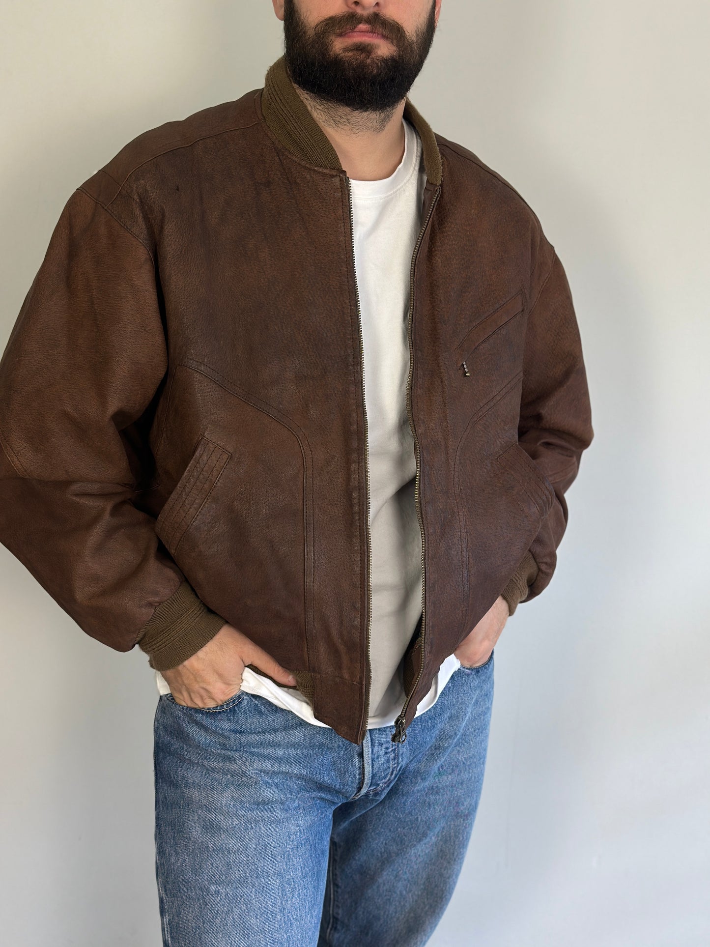 Vintage Leather Jacket