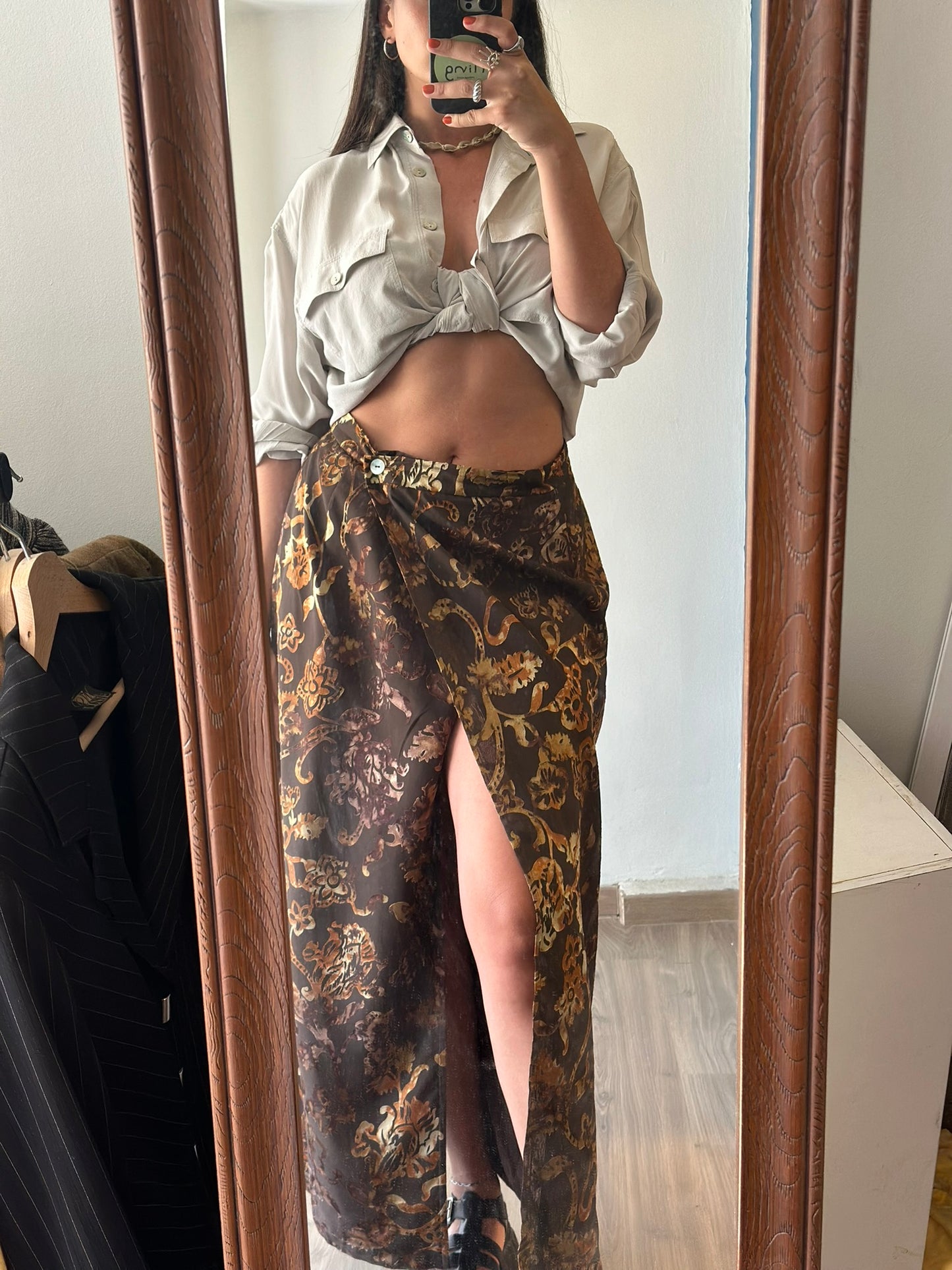 Vintage Maxi Skirt