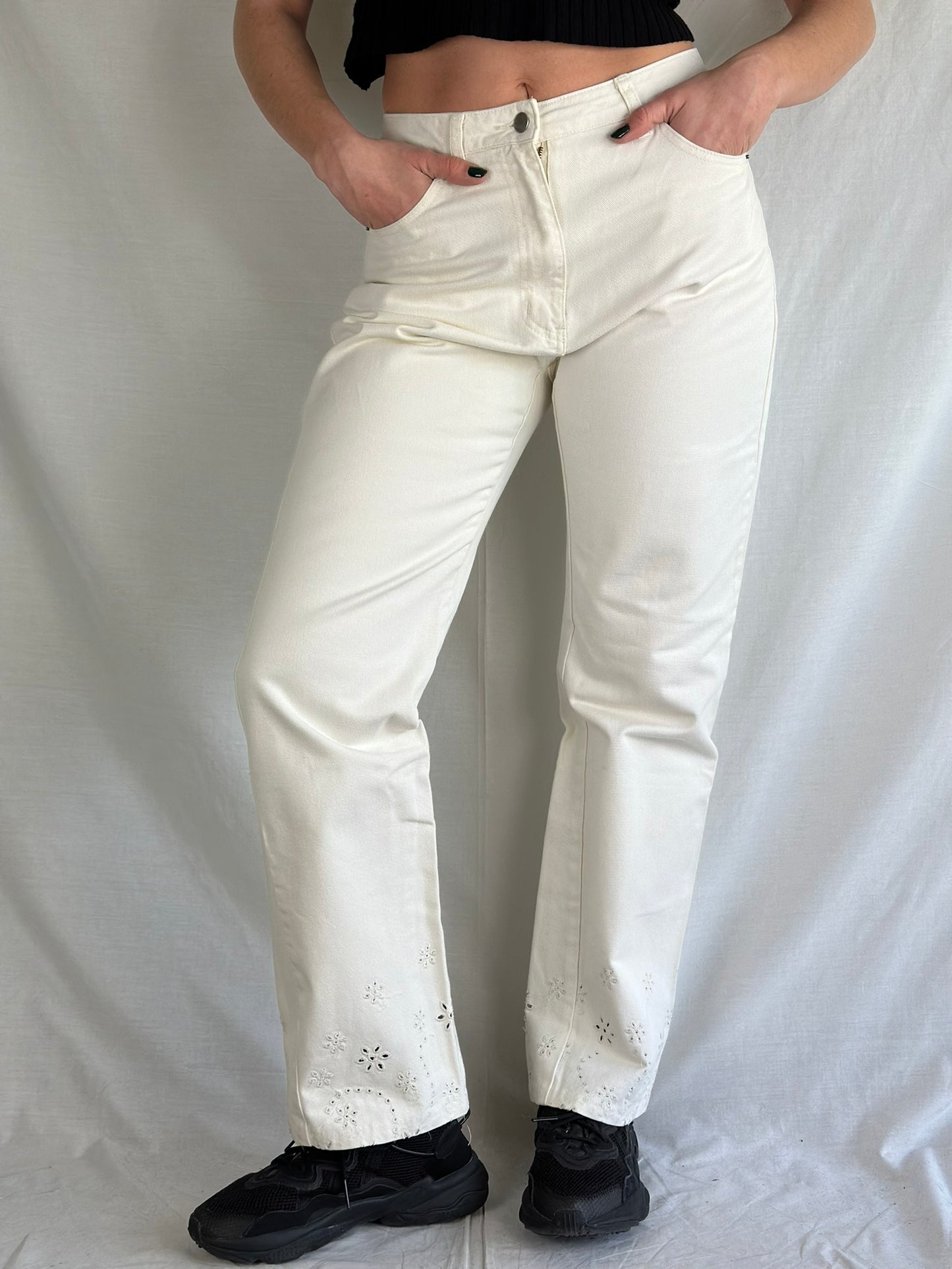 Vintage White Jeans