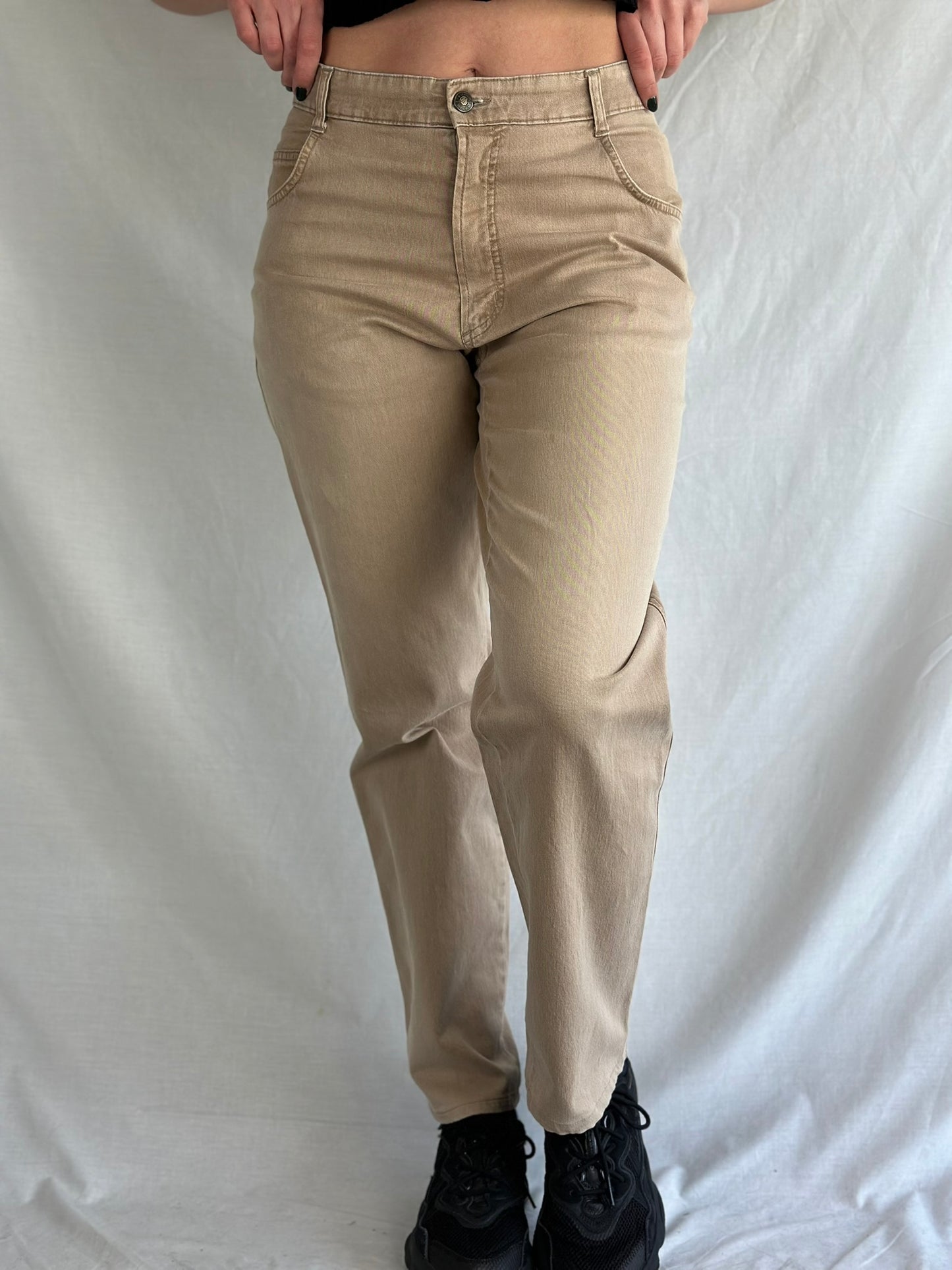 Vintage Beige Jeans