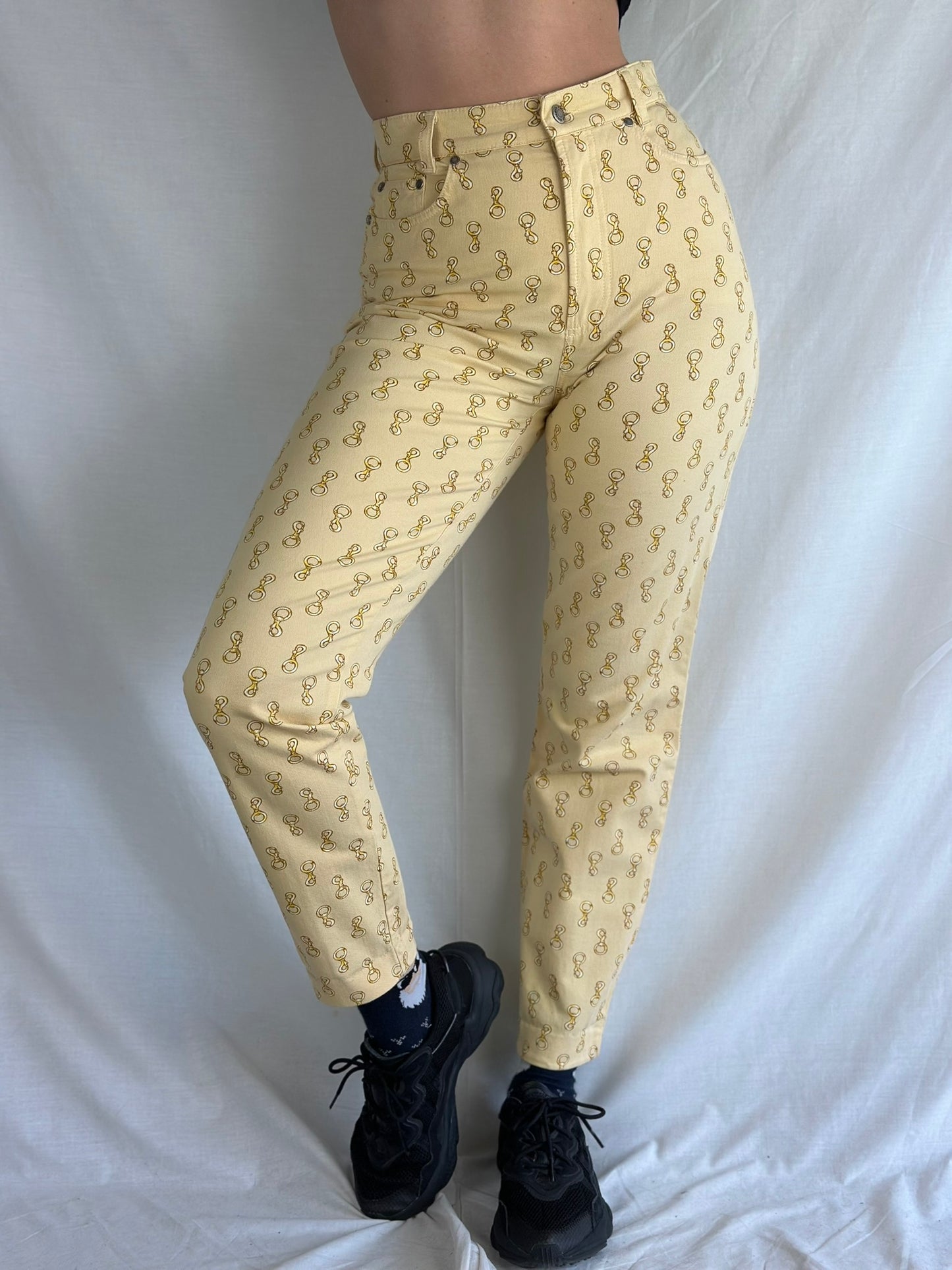 Vintage Patterned Pants