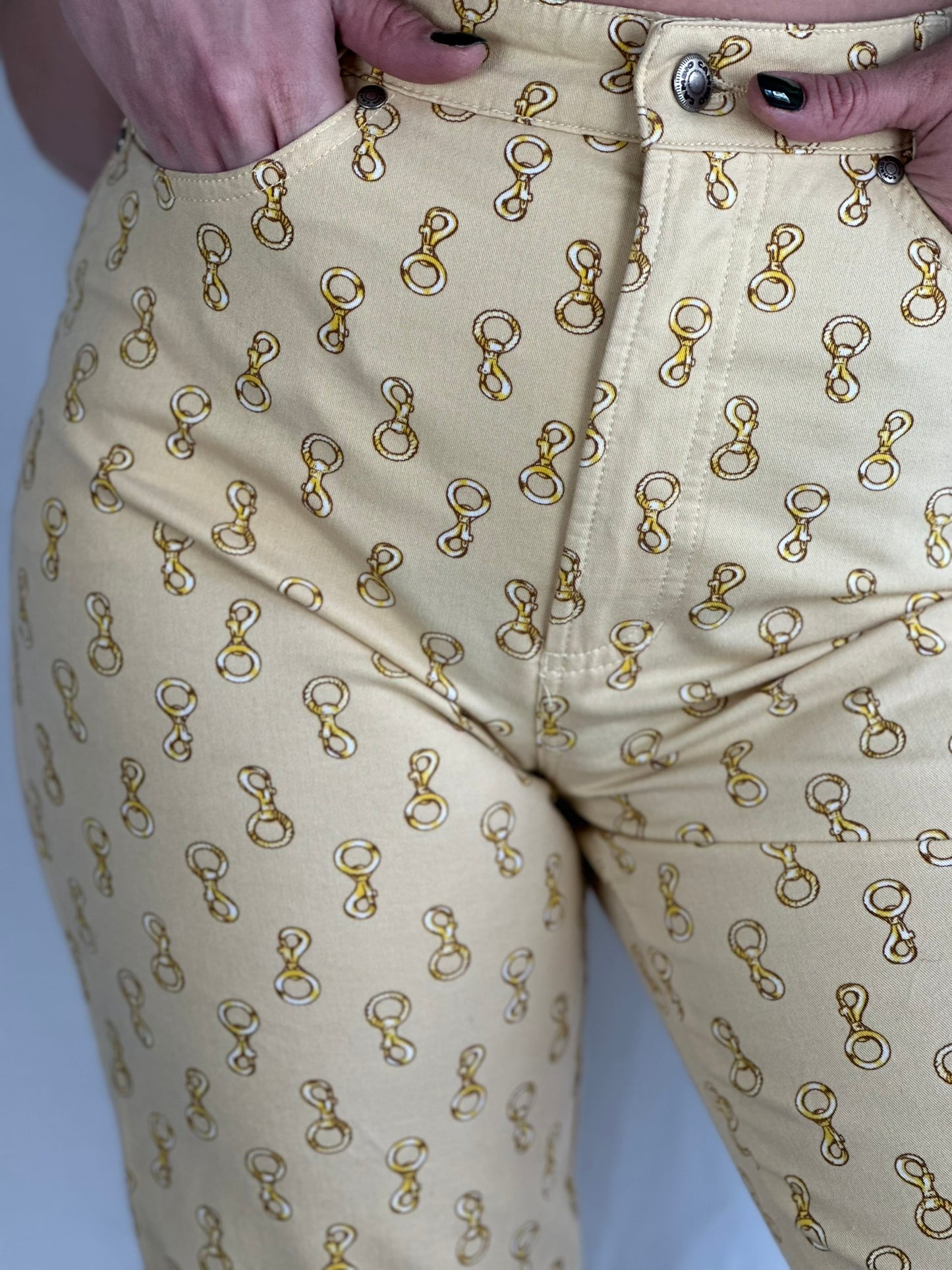 Vintage Patterned Pants