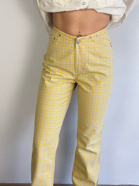 Vintage Plaid Pants