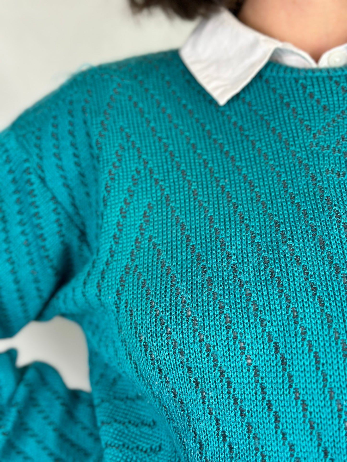 Turquoise Vintage Sweater