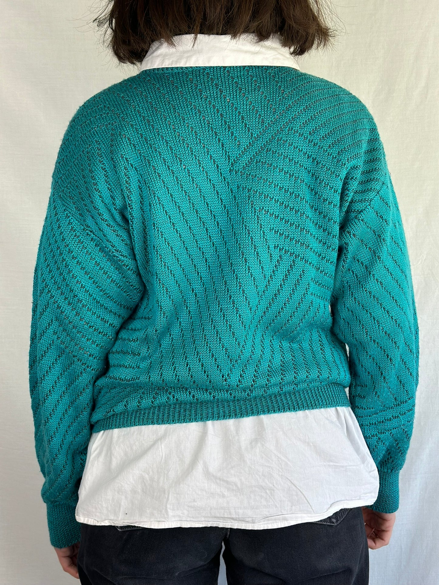 Turquoise Vintage Sweater