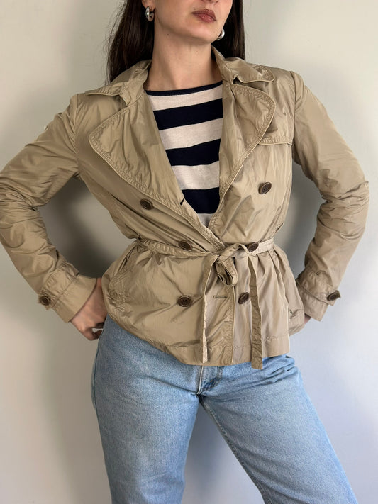 Vintage Short Trench Coat