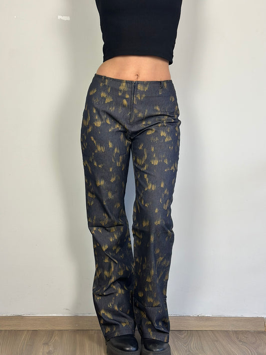 Vintage Printed Pants