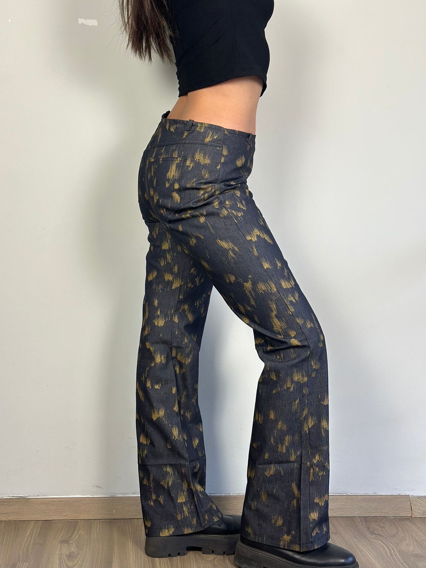 Vintage Printed Pants