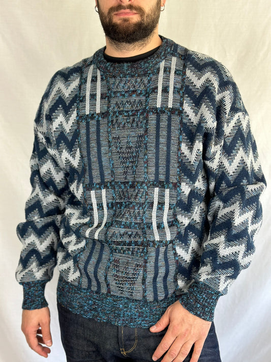 Vintage Patterned Sweater