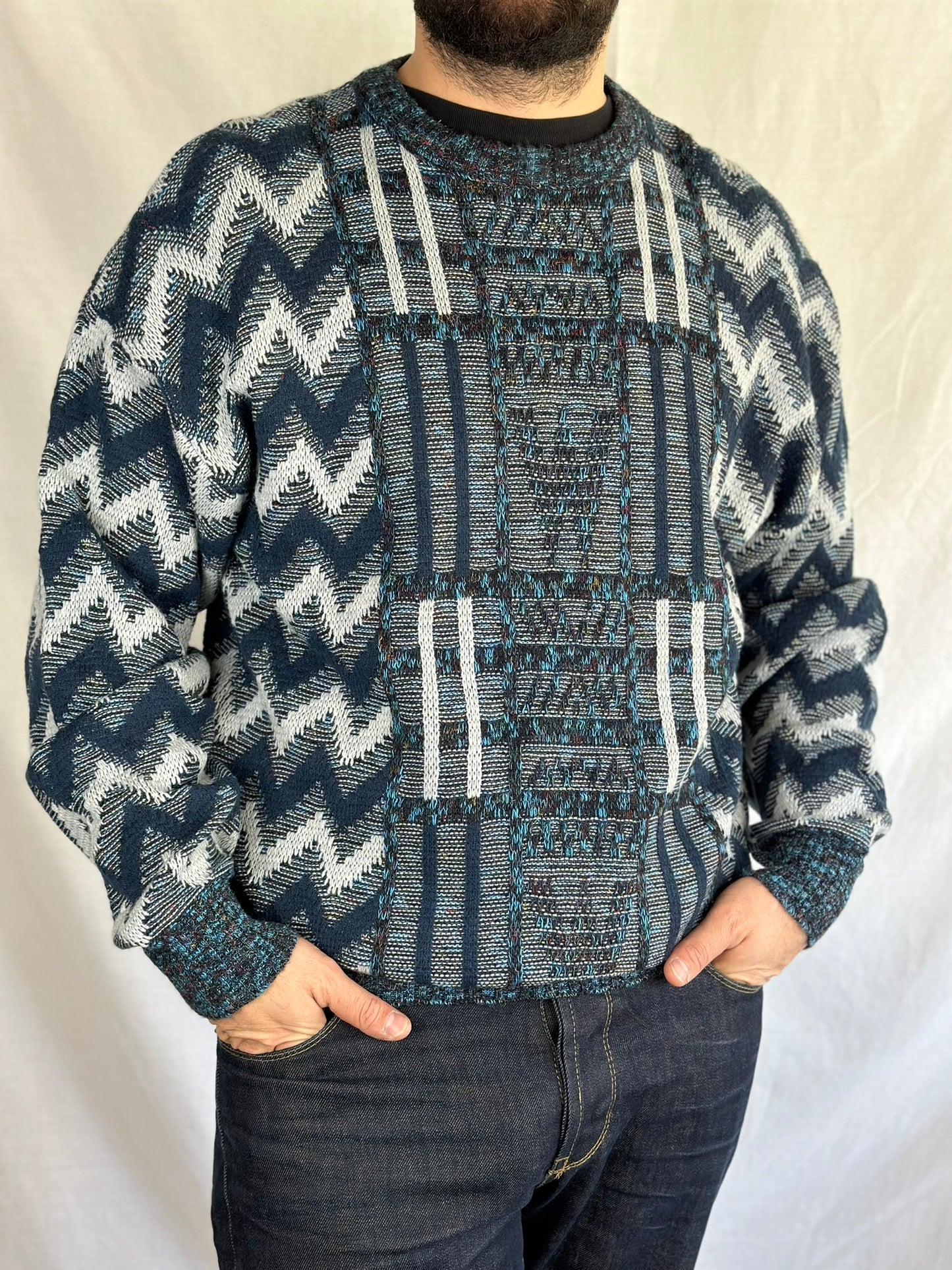 Vintage Patterned Sweater