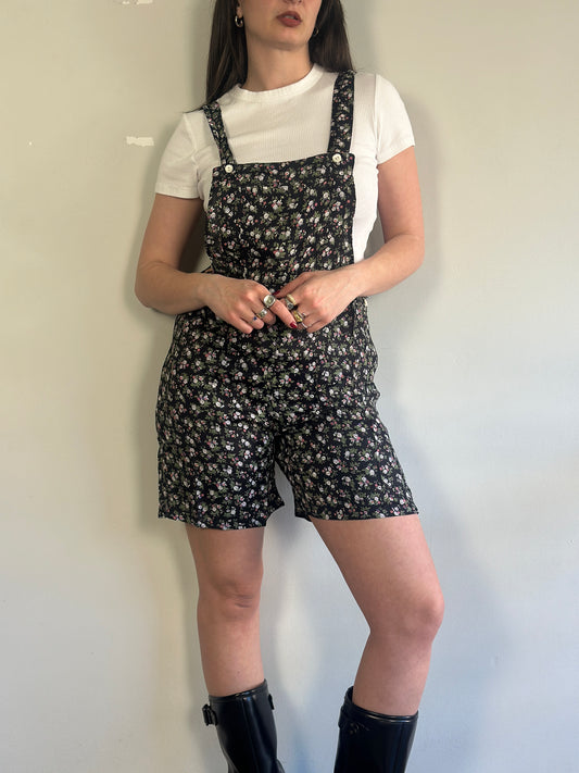Vintage Floral Overall