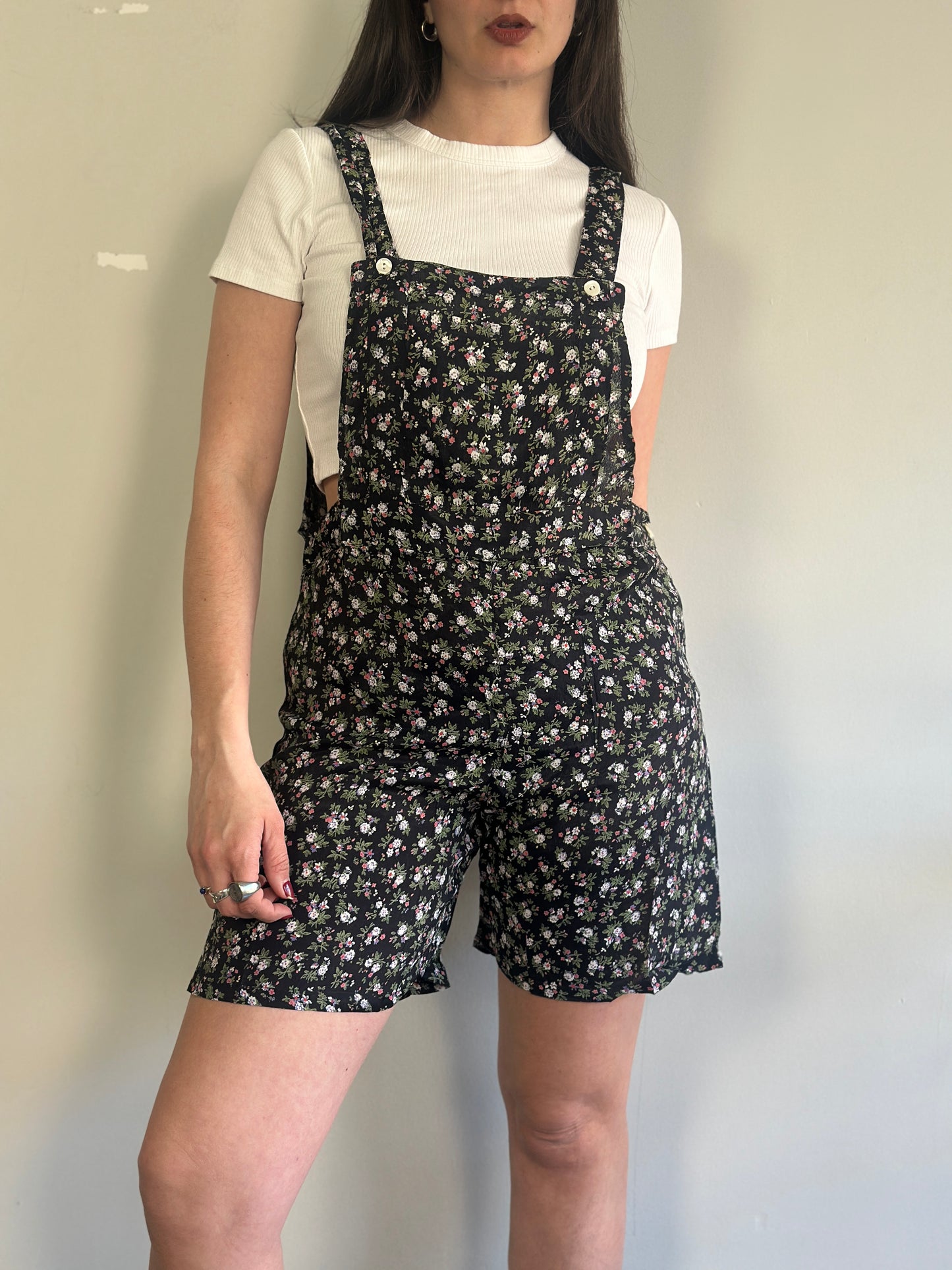 Vintage Floral Overall