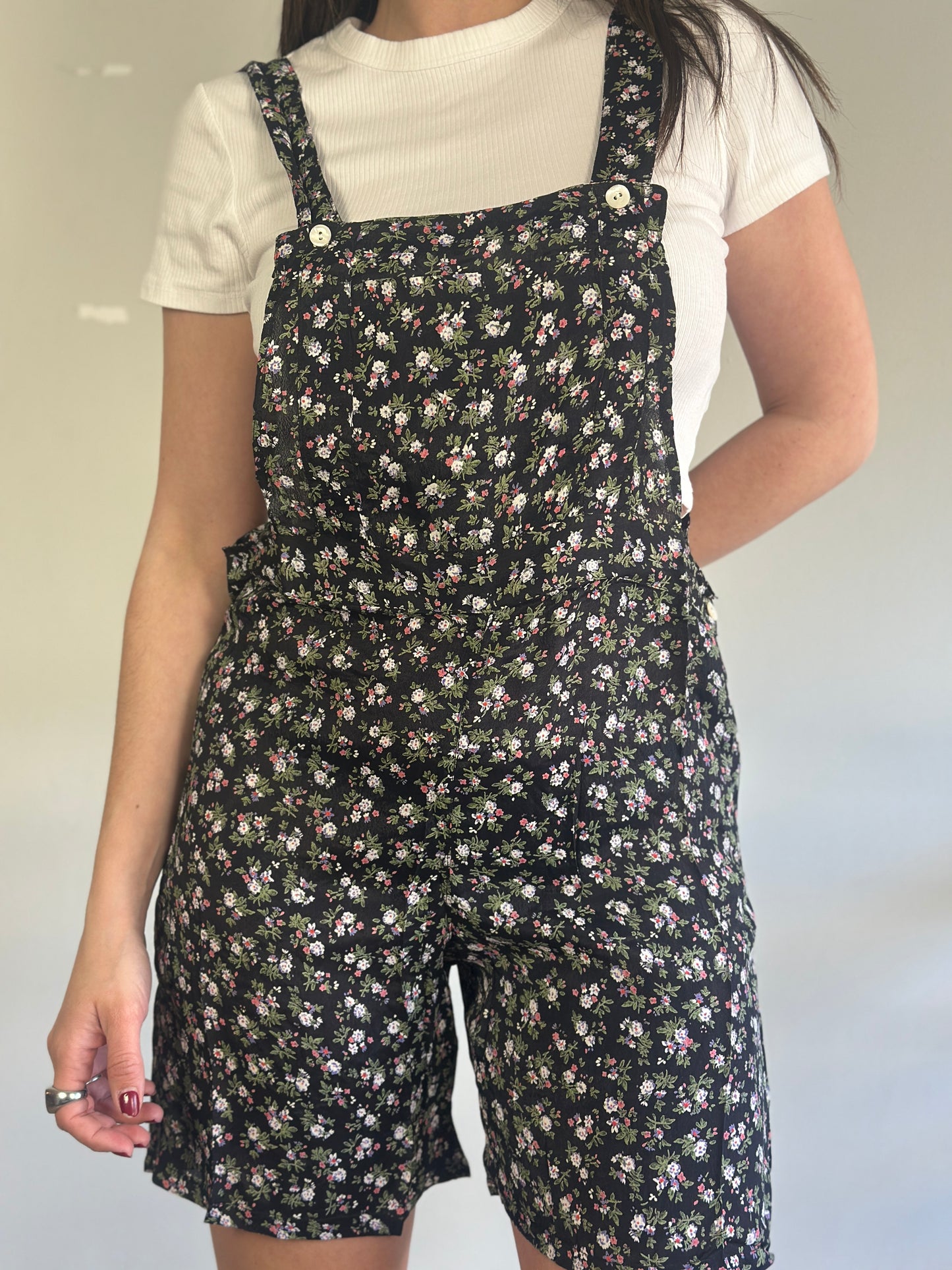Vintage Floral Overall