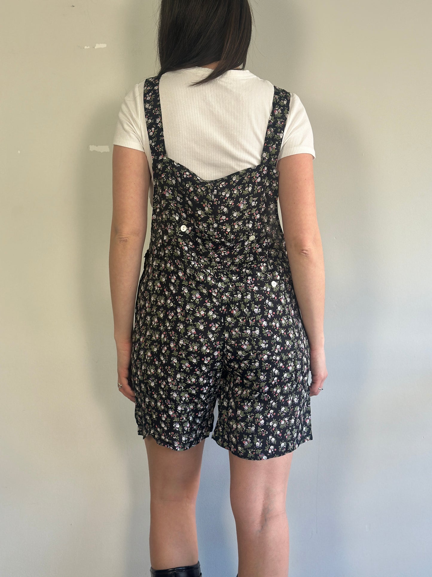 Vintage Floral Overall