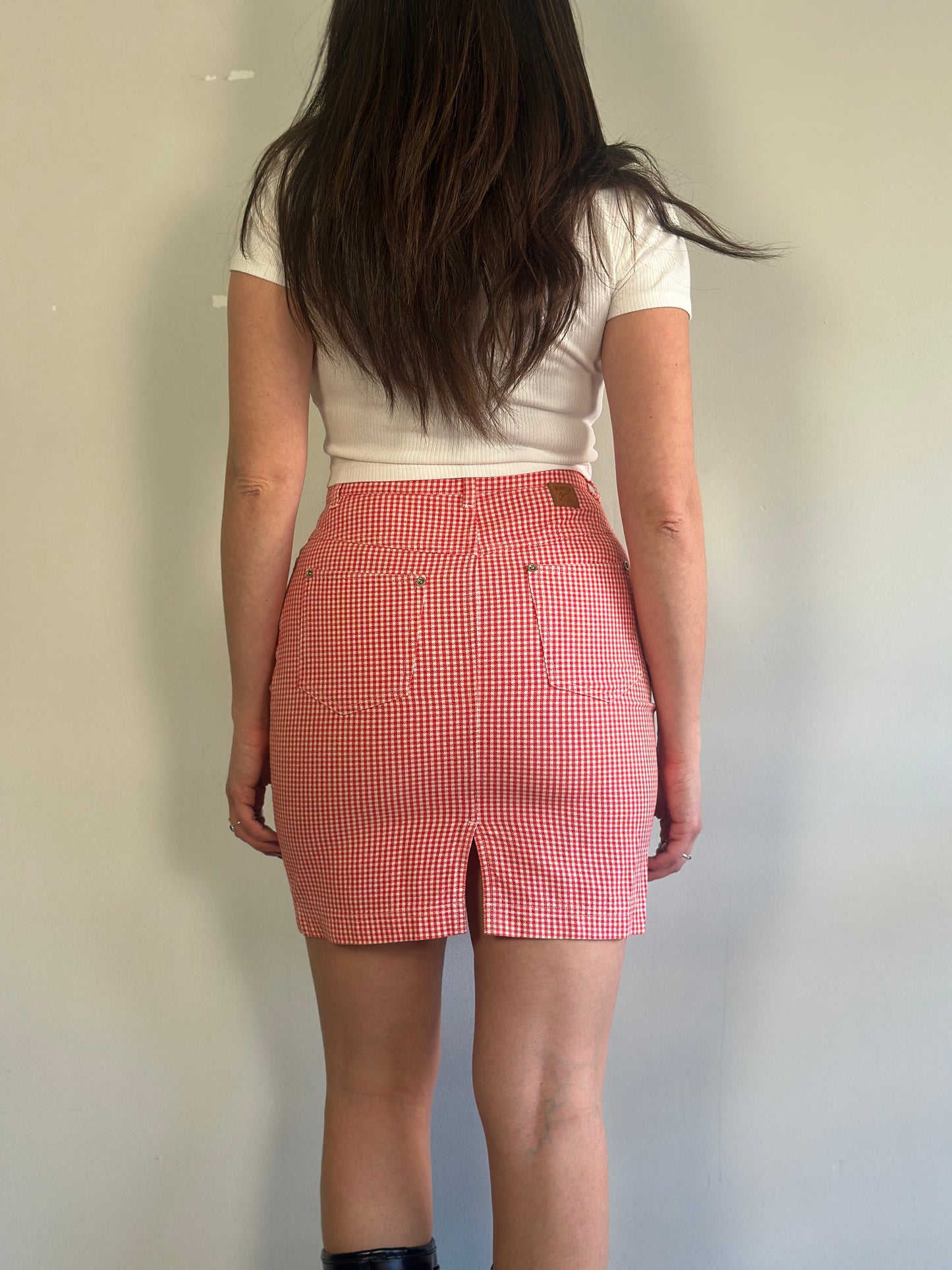 Mini Plaid Skirt
