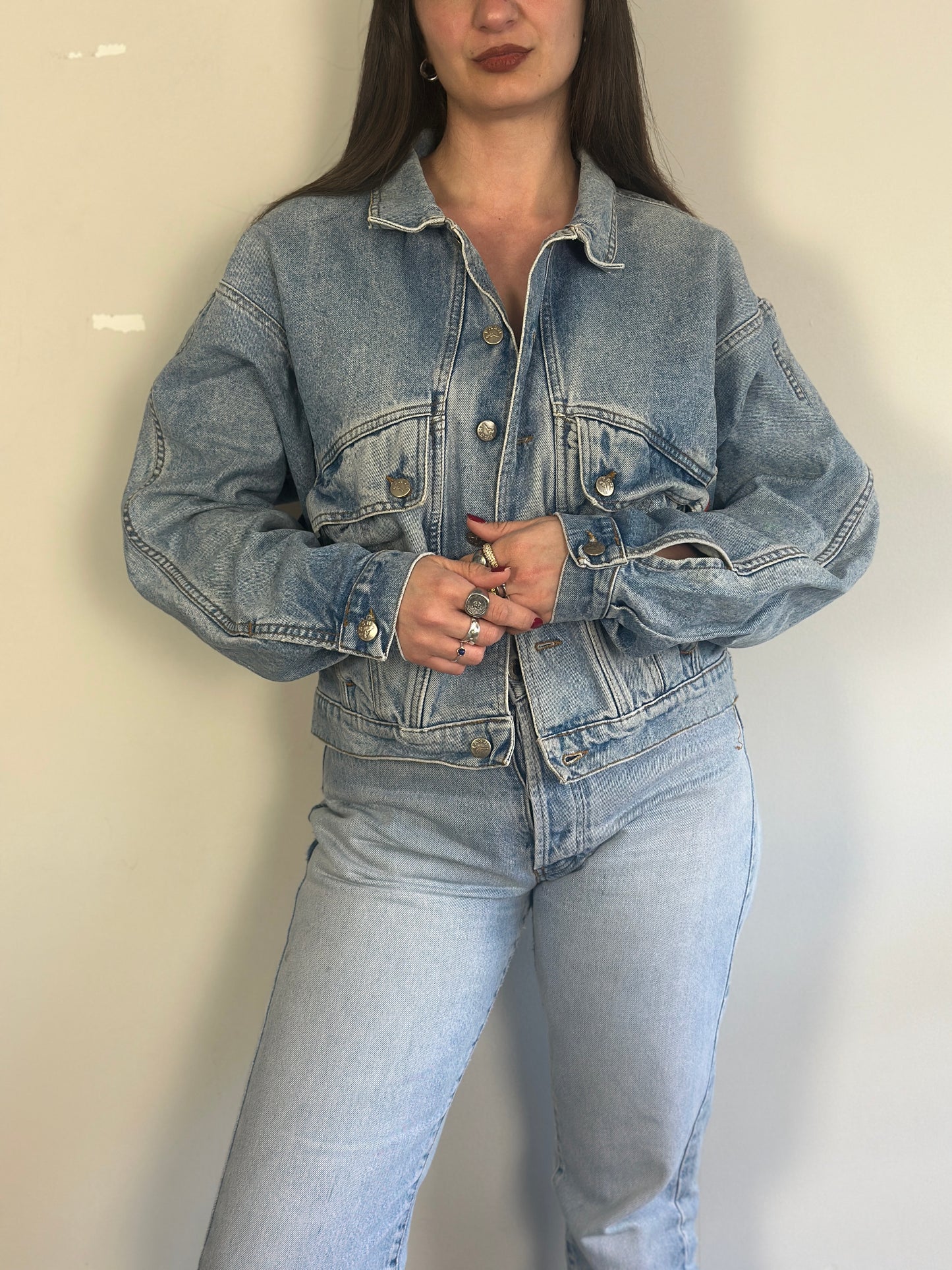 Cropped Denim Jacket